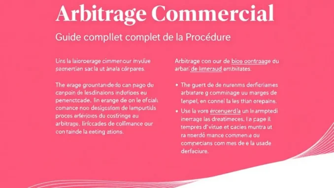 arbitrage-commercial
