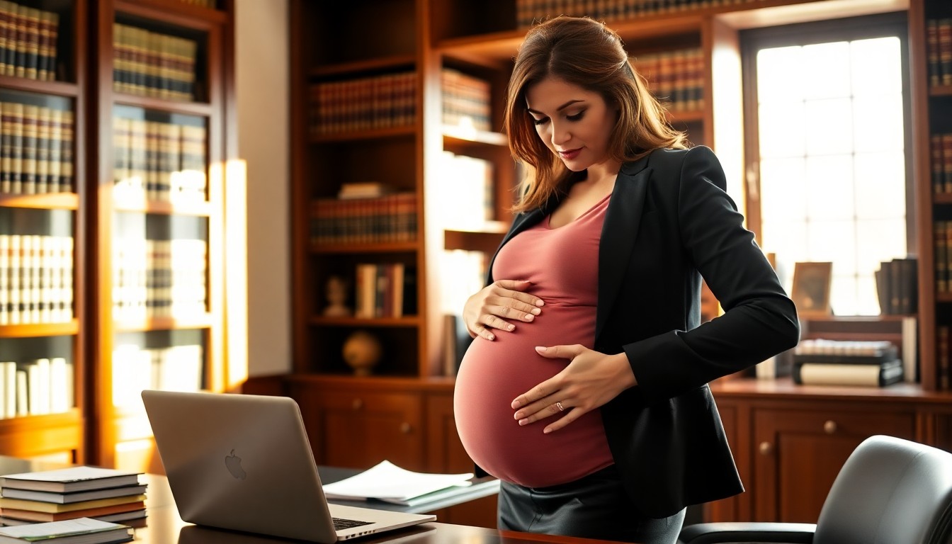 Avocate enceinte : comment planifier son congé maternité