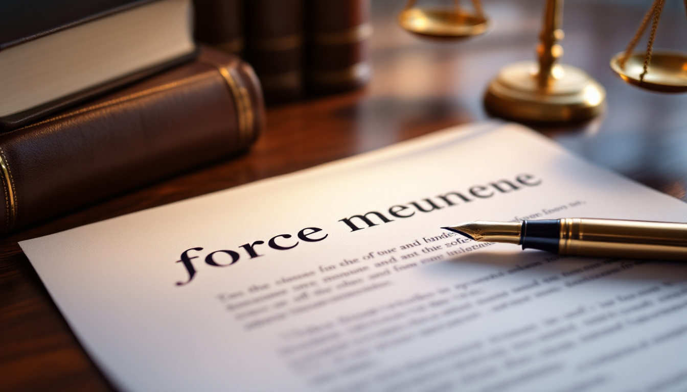 La force majeure : comment se protéger dans un contrat